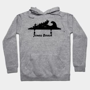 Jones Beach Art Deco Sign - Lifeguards Hoodie